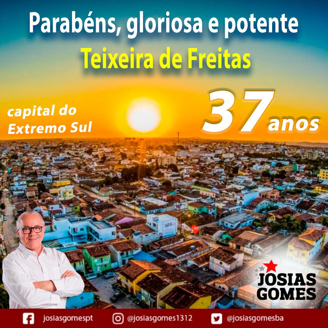 Parabéns, Teixeira De Freitas