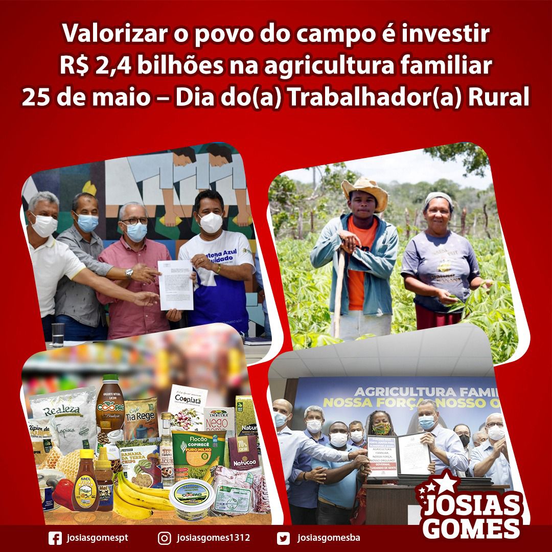 Bahia, Terra Dos (as) Trabalhadores Rurais!