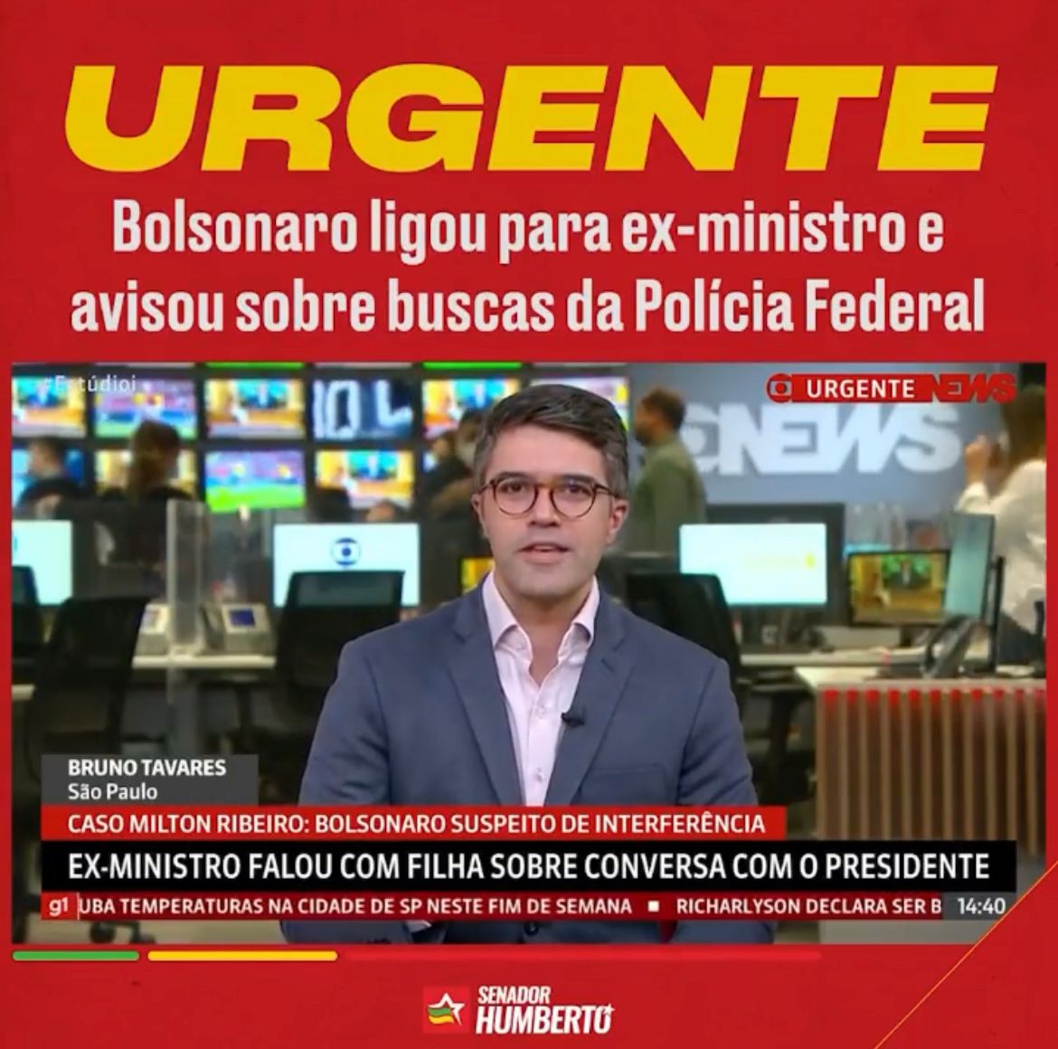 Gravíssimo! Bolsonaro Ligou Para Ex-ministro E O Avisou Sobre Buscas Da PF
