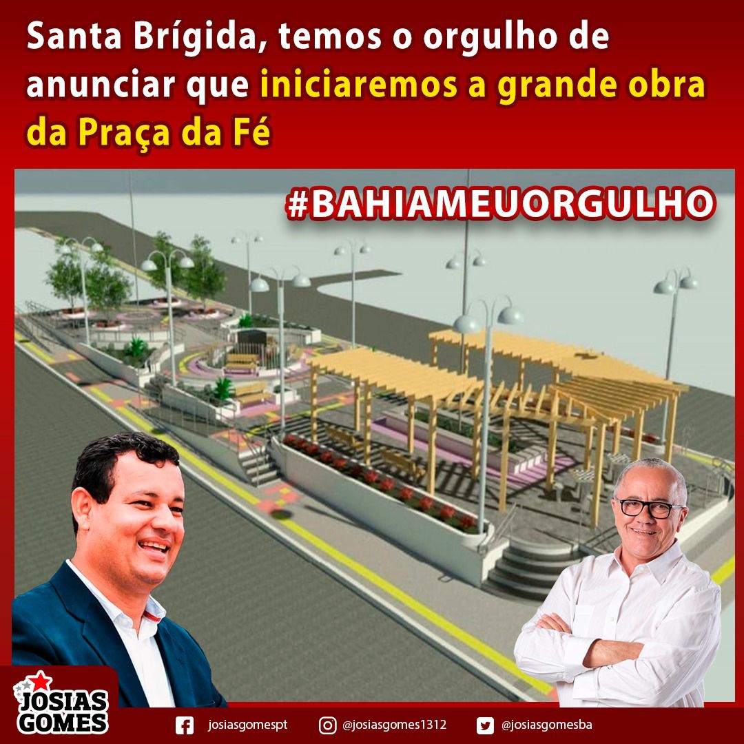 Santa Brígida, Vamos Construir A Praça Da Fé