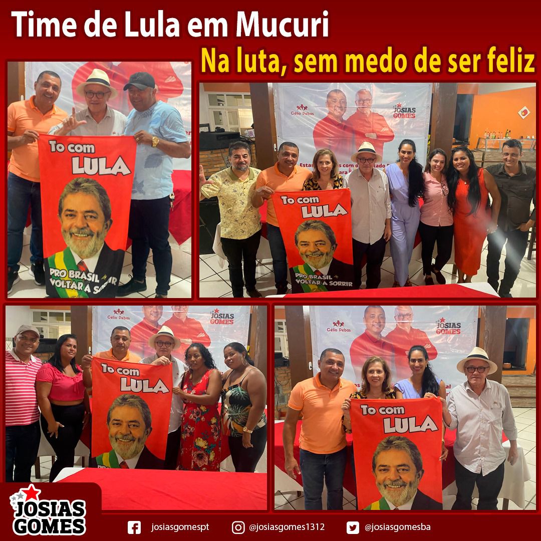 Extremo Sul é Lula, Jerônimo E Josias Gomes