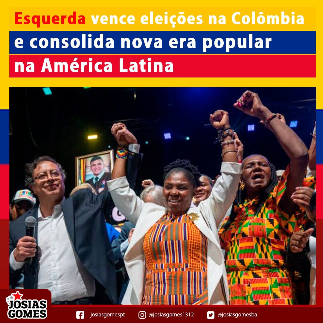Esquerda Vence Eleições Na Colômbia E Gustavo Petro é O Novo Presidente Colombiano
