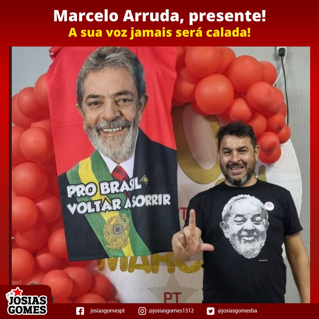 Marcelo Arruda, Presente!
