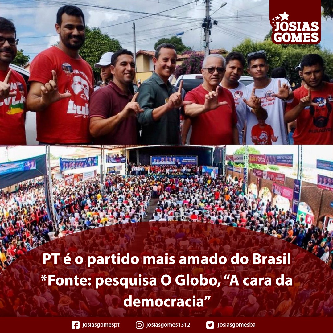 PT, O Partido Mais Amado Do Brasil