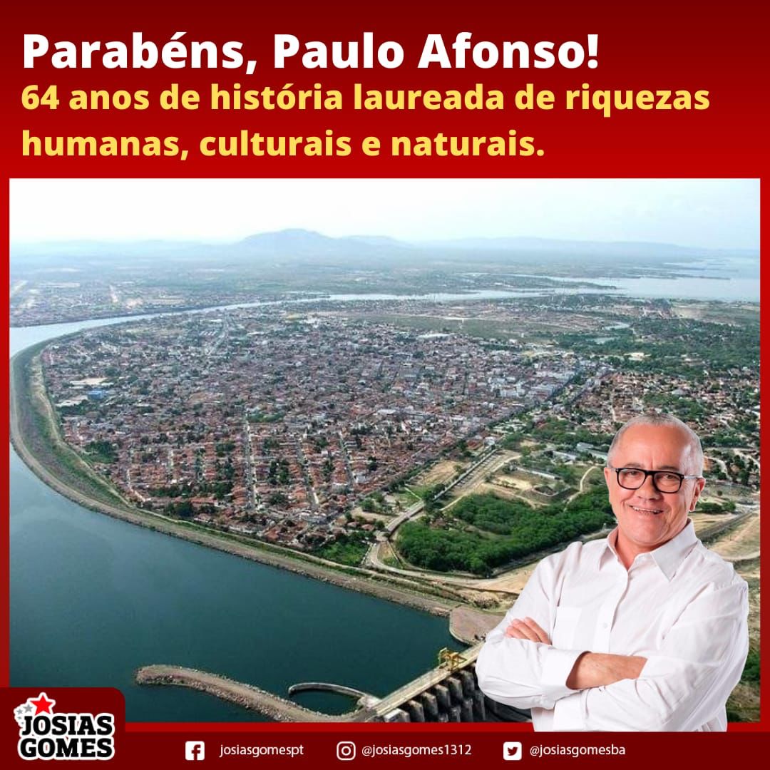 Parabéns, Paulo Afonso!