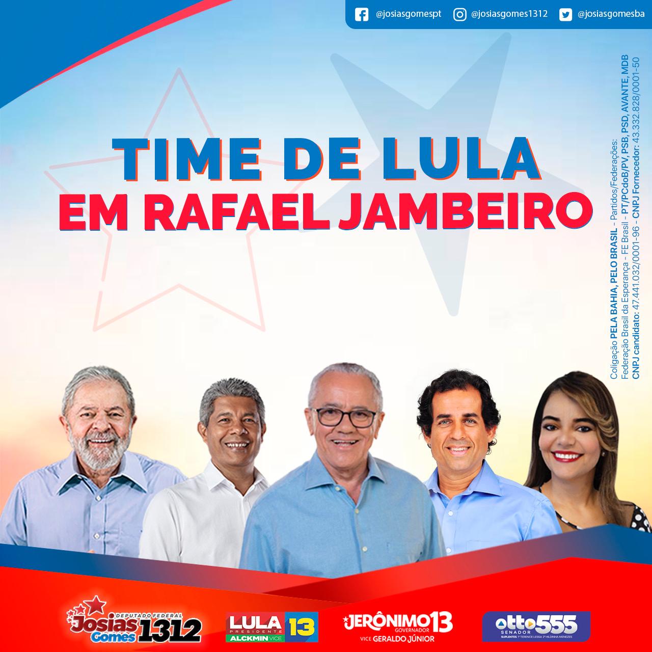 Time De Lula Em Rafael Jambeiro