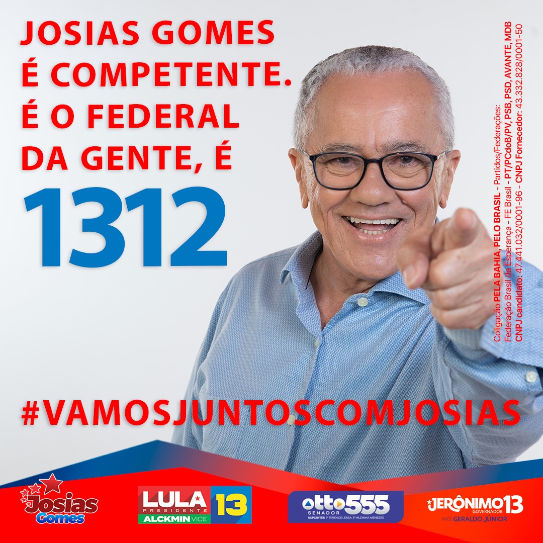 Vamos Juntos Com Josias Gomes! É, 1312