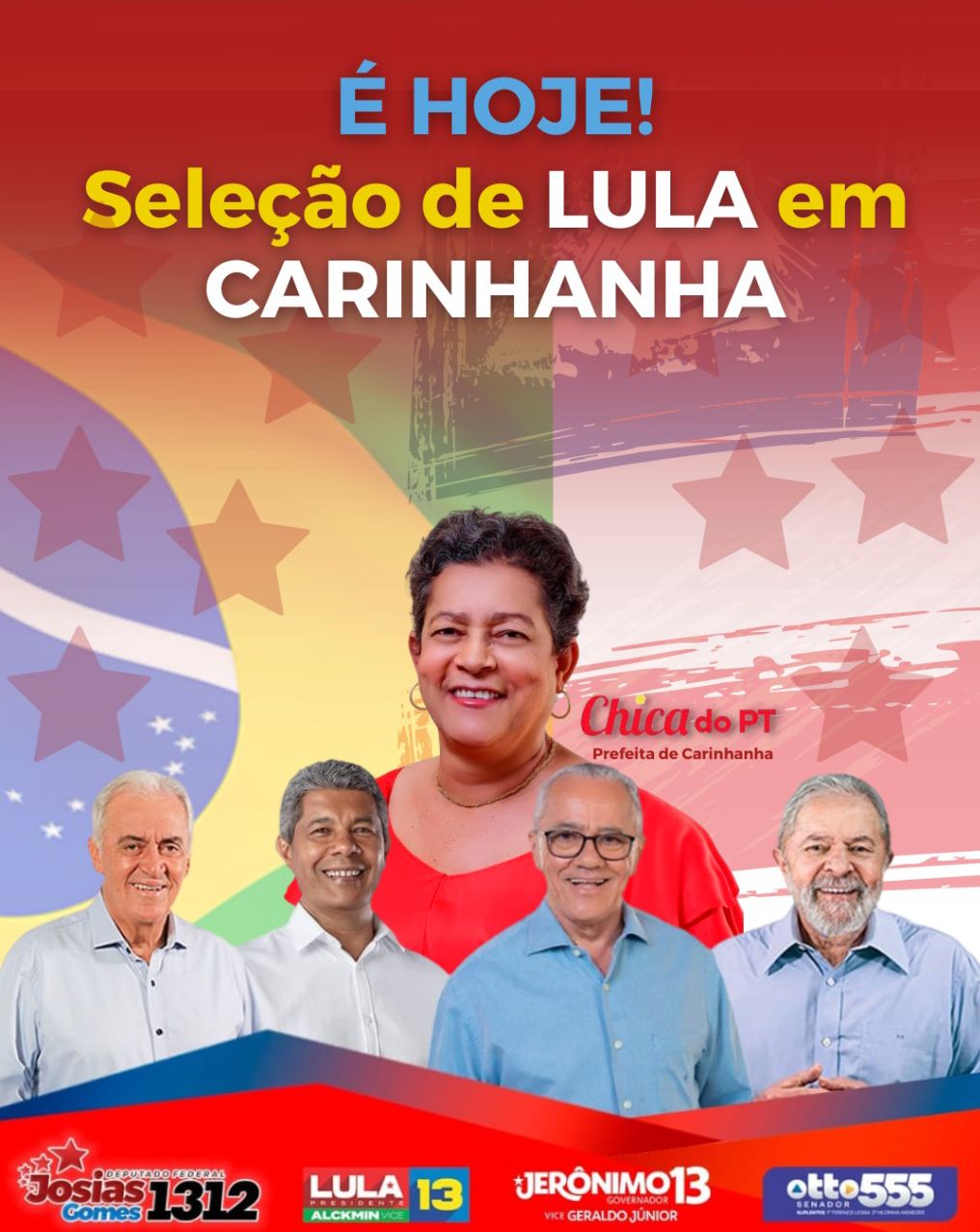 Seleção De Lula Vai Vermelhar Carinhanha!