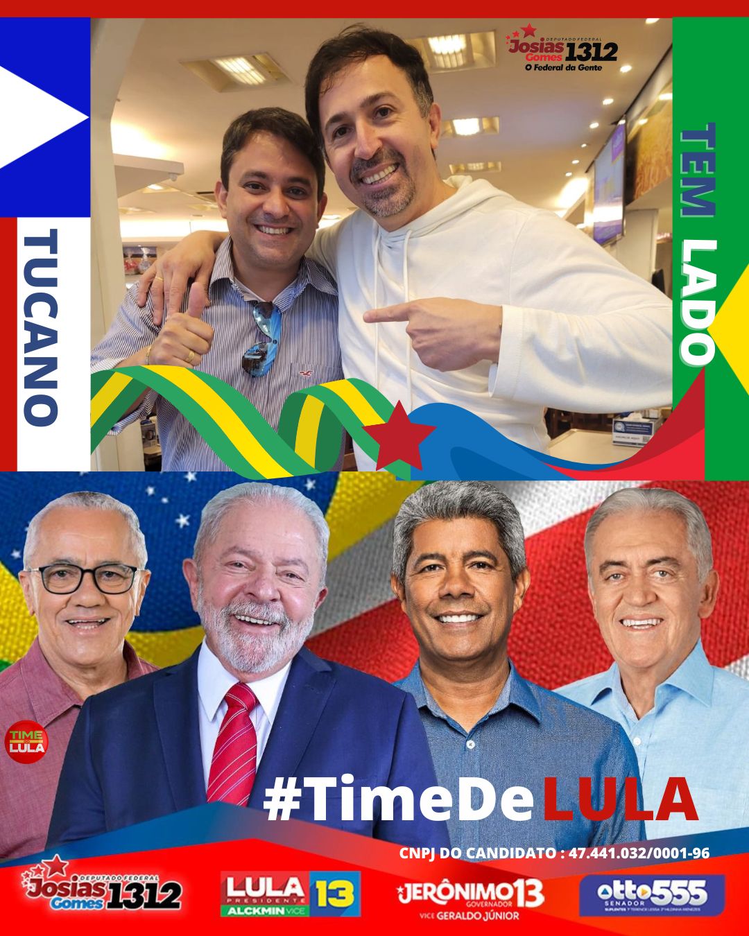 Dr Gustavo Cabral E Dr Igor Estão Com O Time De Lula. Federal É 1312