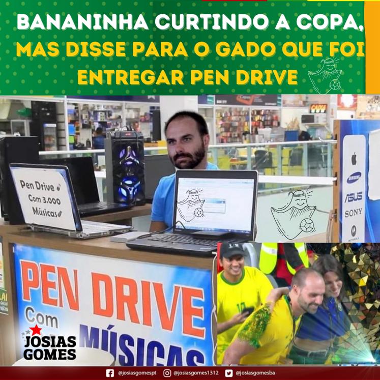 Bananinha E A Saga Dos Pen Drives Na Copa Do Catar