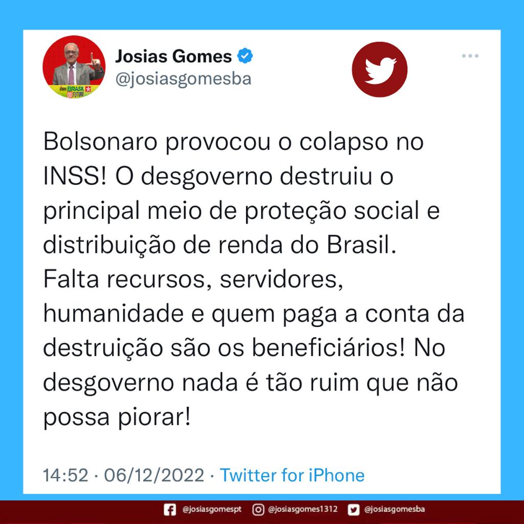 Bolsonaro Provoca Apagão No Brasil. A Outra Vítima é O INSS Que Afeta Milhões De Beneficiários