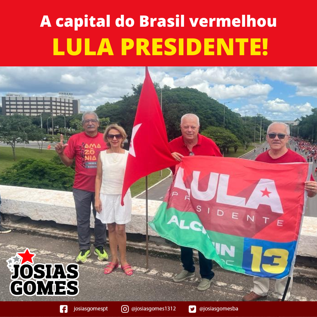 Povo Toma As Ruas De Vermelho Pra Celebrar A Posse Lula