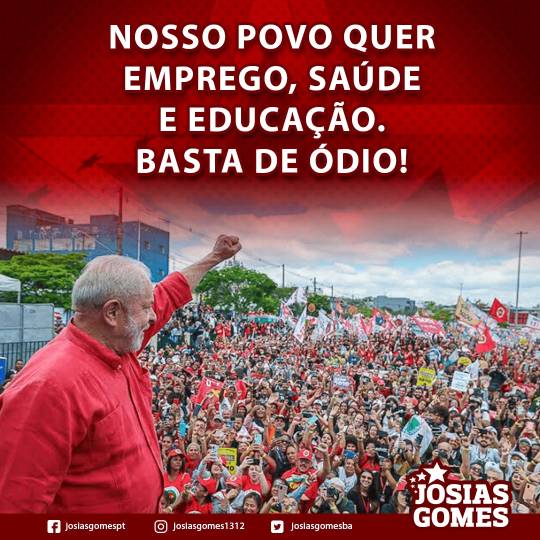 Elegemos Lula Para Ele Transformar O Brasil