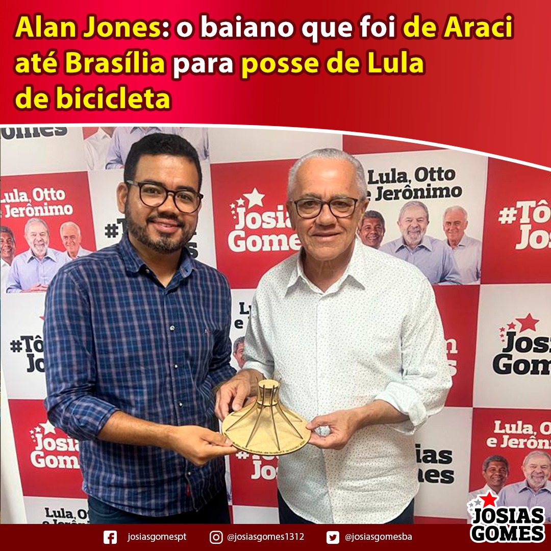 Alan Jones, O Companheiro Que Foi A Posse De Lula De Bicicleta De Araci A Brasília