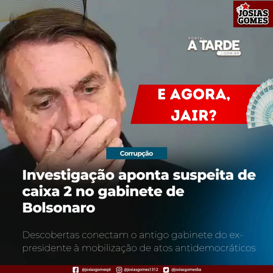 Bolsonaro Pode Estar Envolvido Em Lavagem De Dinheiro, Caixa 2 E Crimes Terroristas Contras Os Três Poderes