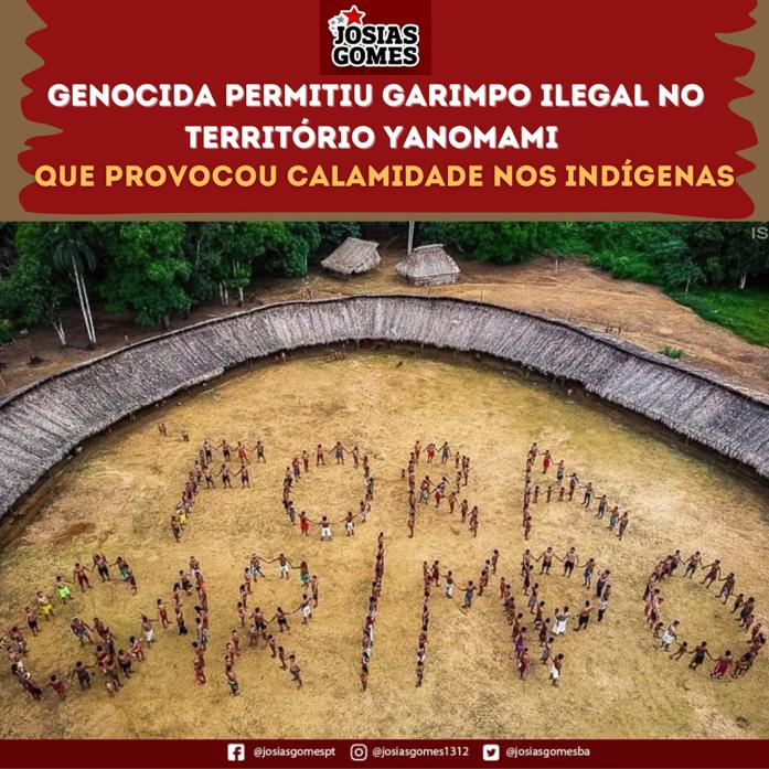 Bolsonaro é O Maior Culpado Pelas Agressões Aos Yanomamis! Sem Anistia