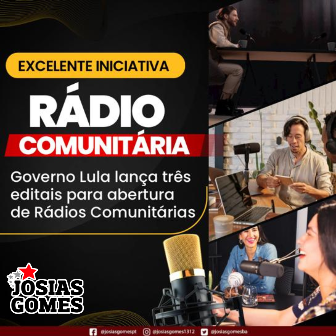 Governo Lula Abre Três Editais Para Concessões De Novas Rádios Comunitárias