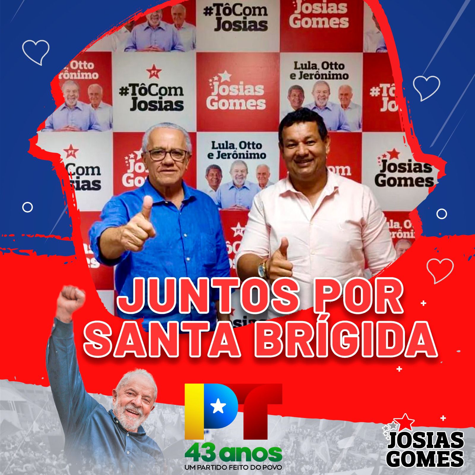 Josias Gomes E Gordo, Juntos Por Santa Brígida