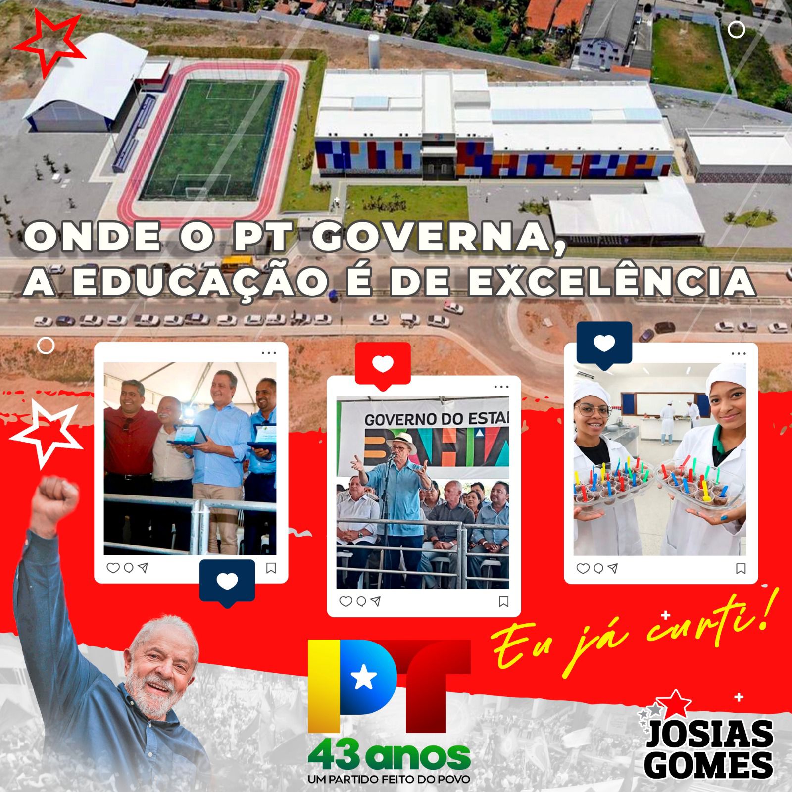 Inauguração Do CETEP De Jaguarari Com A Seleção Do Trabalho