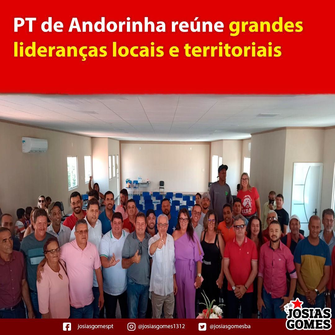 PT De Andorinha Realiza Plenária Histórica E Que Serve De Guia Para Novas Ações No Território!