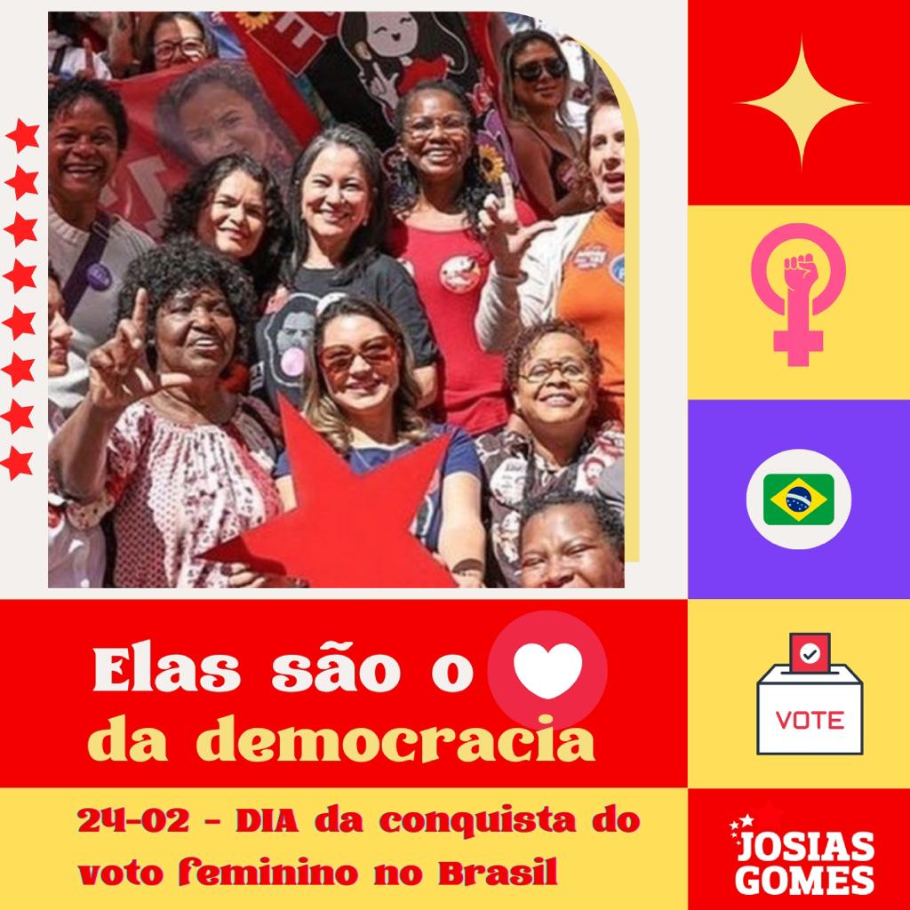 Viva A Conquista Do Voto Feminino No Brasil