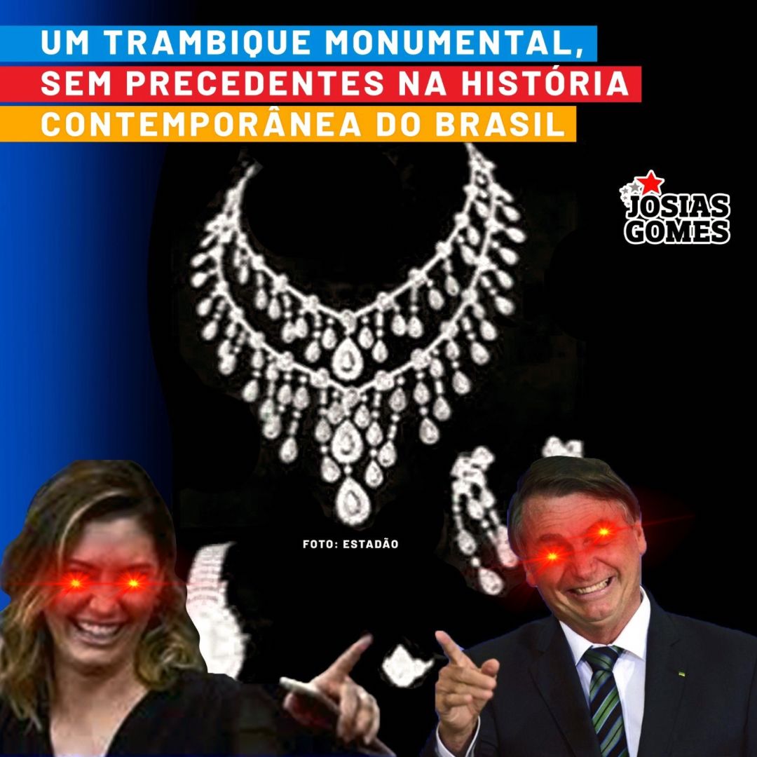 Bolsonaro, O Trambiqueiro Que Entregou A Coroa Do Tesouro Aos árabes
