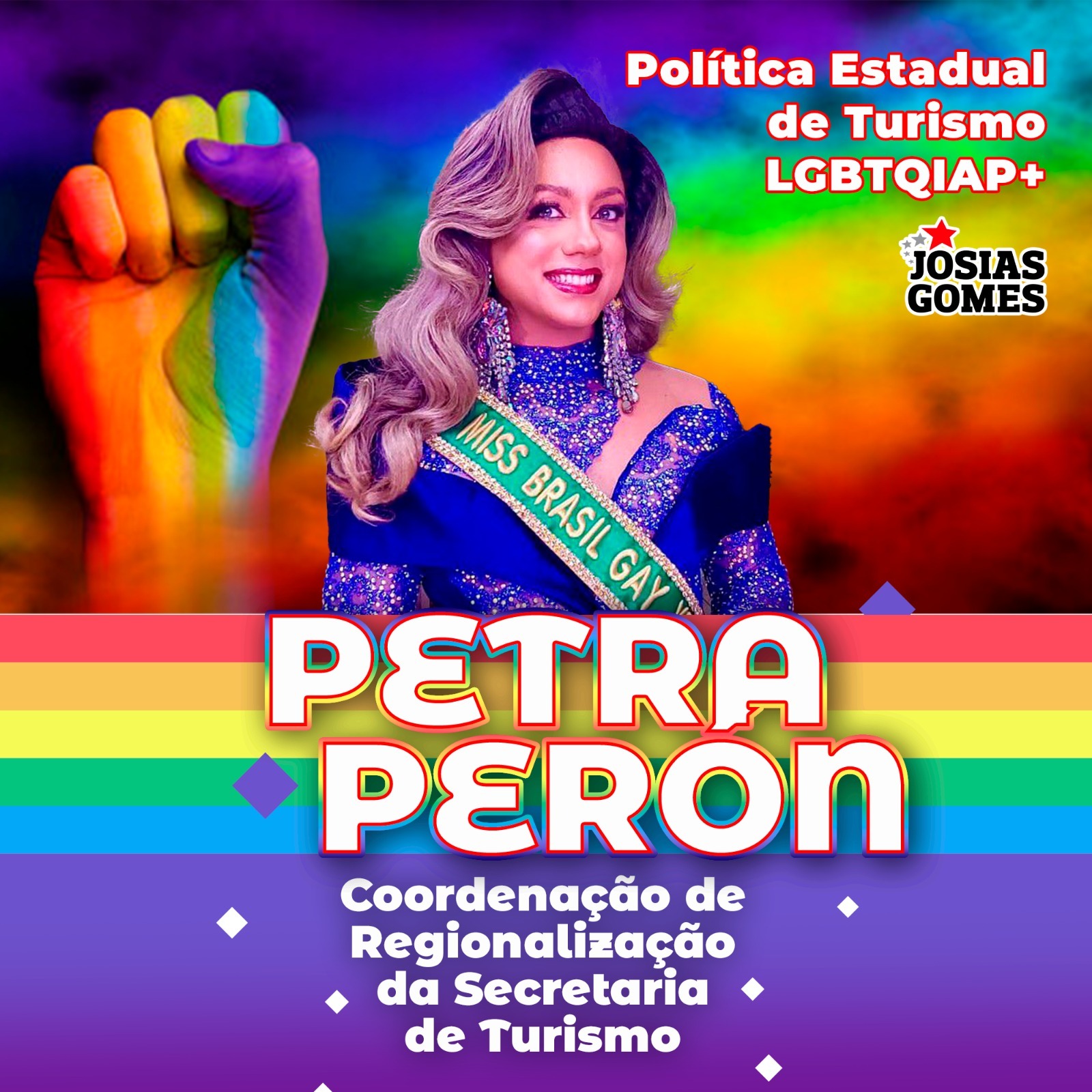 Petra Perón é A Nova Coordenadora De Regionalização Da Secretaria De Turismo Da Bahia