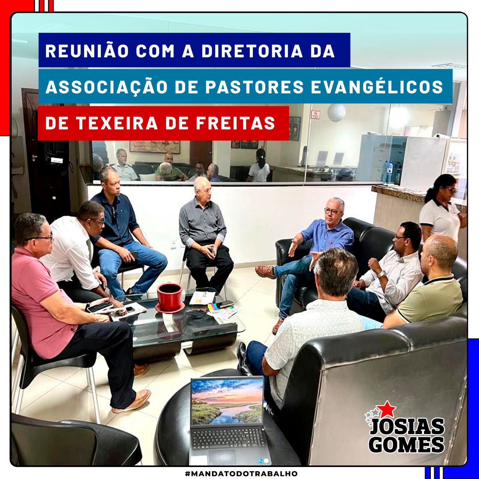 Reunião Com A Associação De Pastores Evangélicos De Teixeira De Freitas (Apetf)