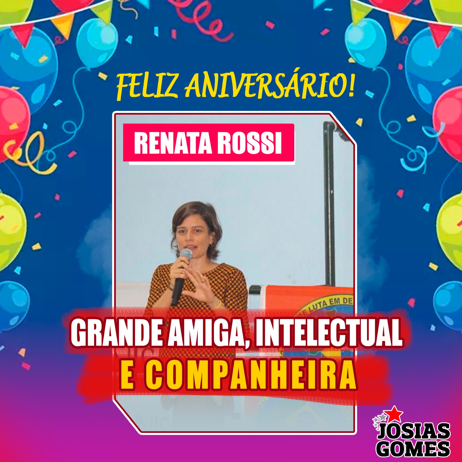 Parabéns, Renata!