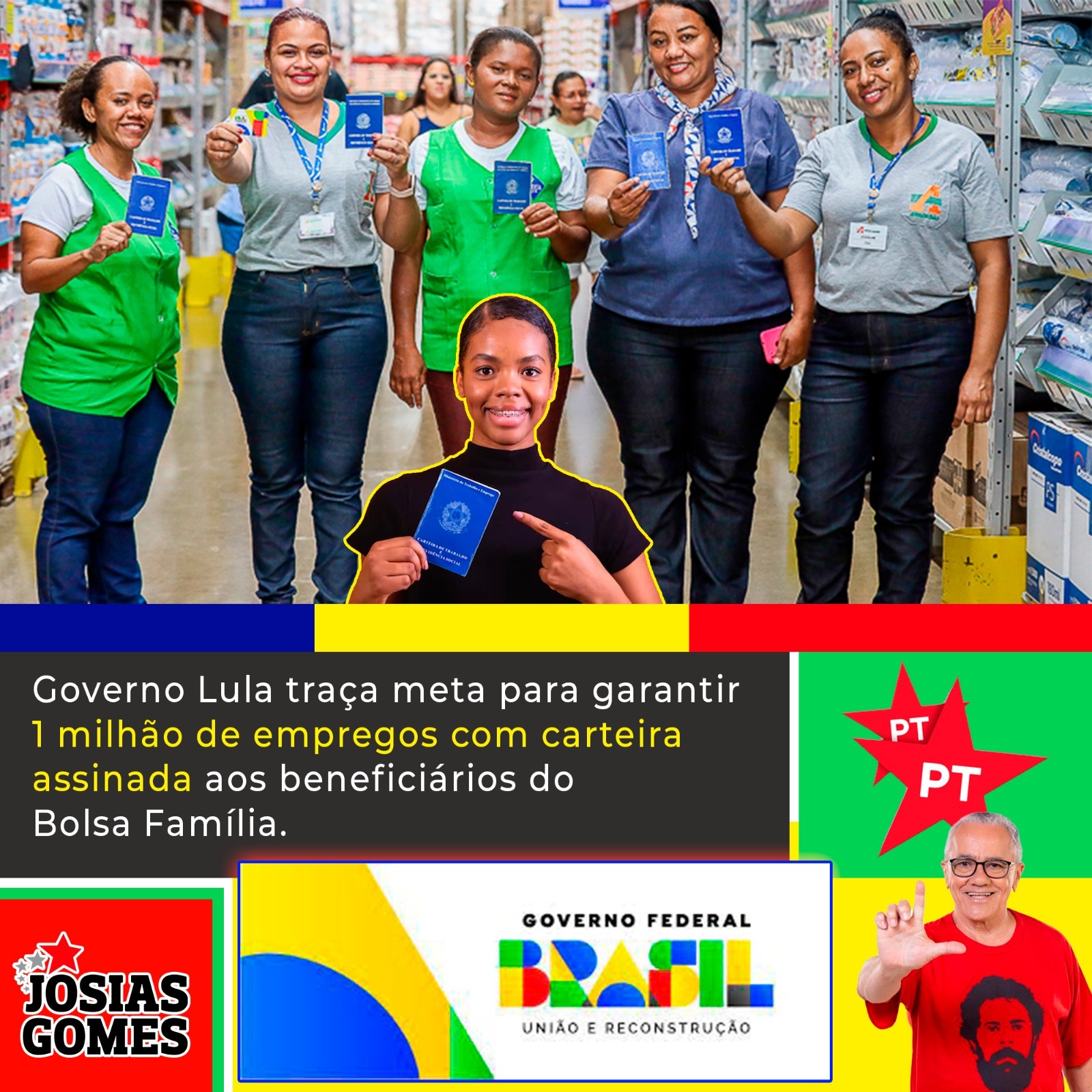 Governo Lula Vai Garantir Emprego Formal Para 1 Milhão De Beneficiários Do Bolsa Família