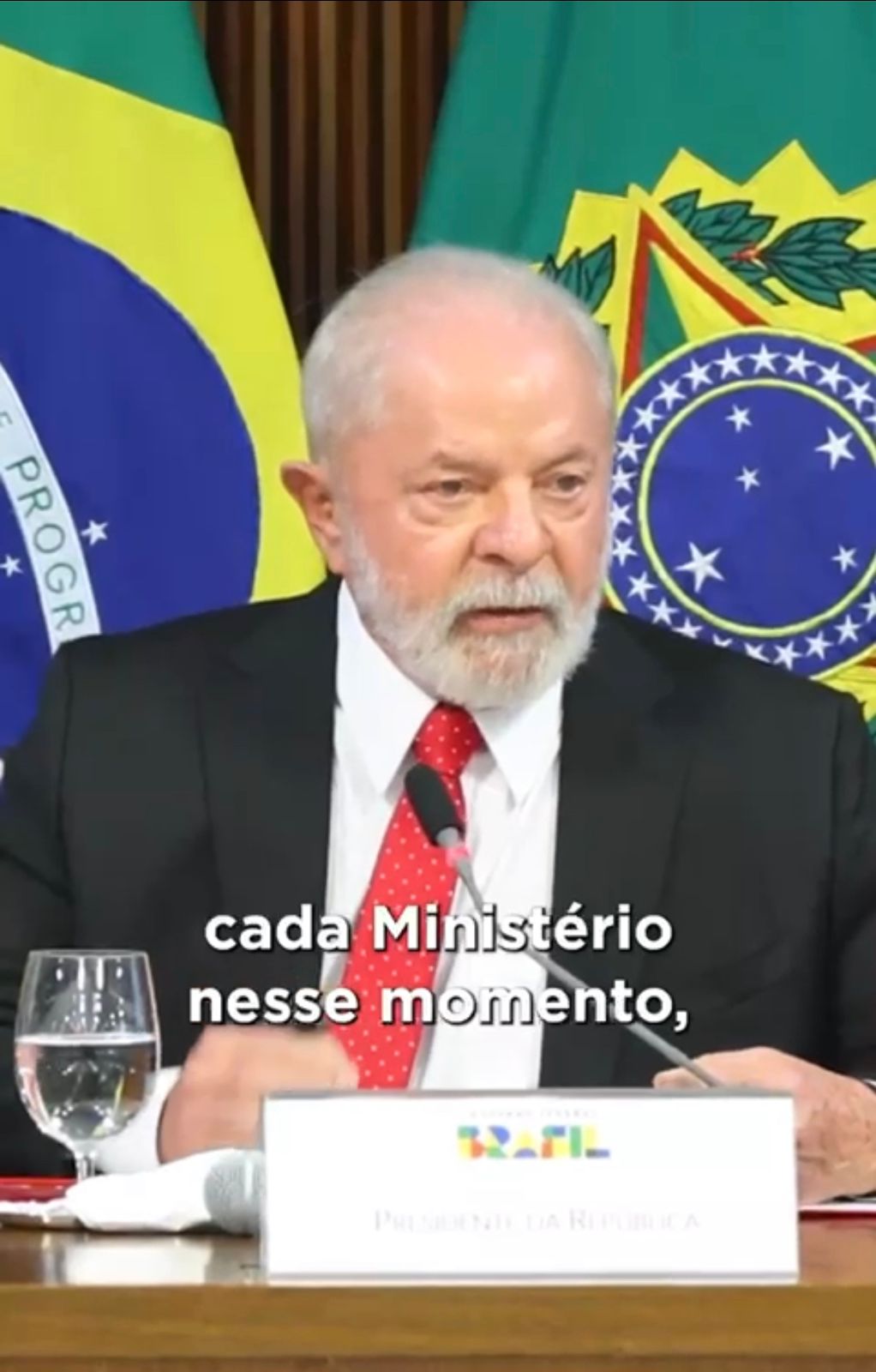 Lula Faz Reunião Preparatória Com Ministros Para O Balanço De 100 Dias De Governo.