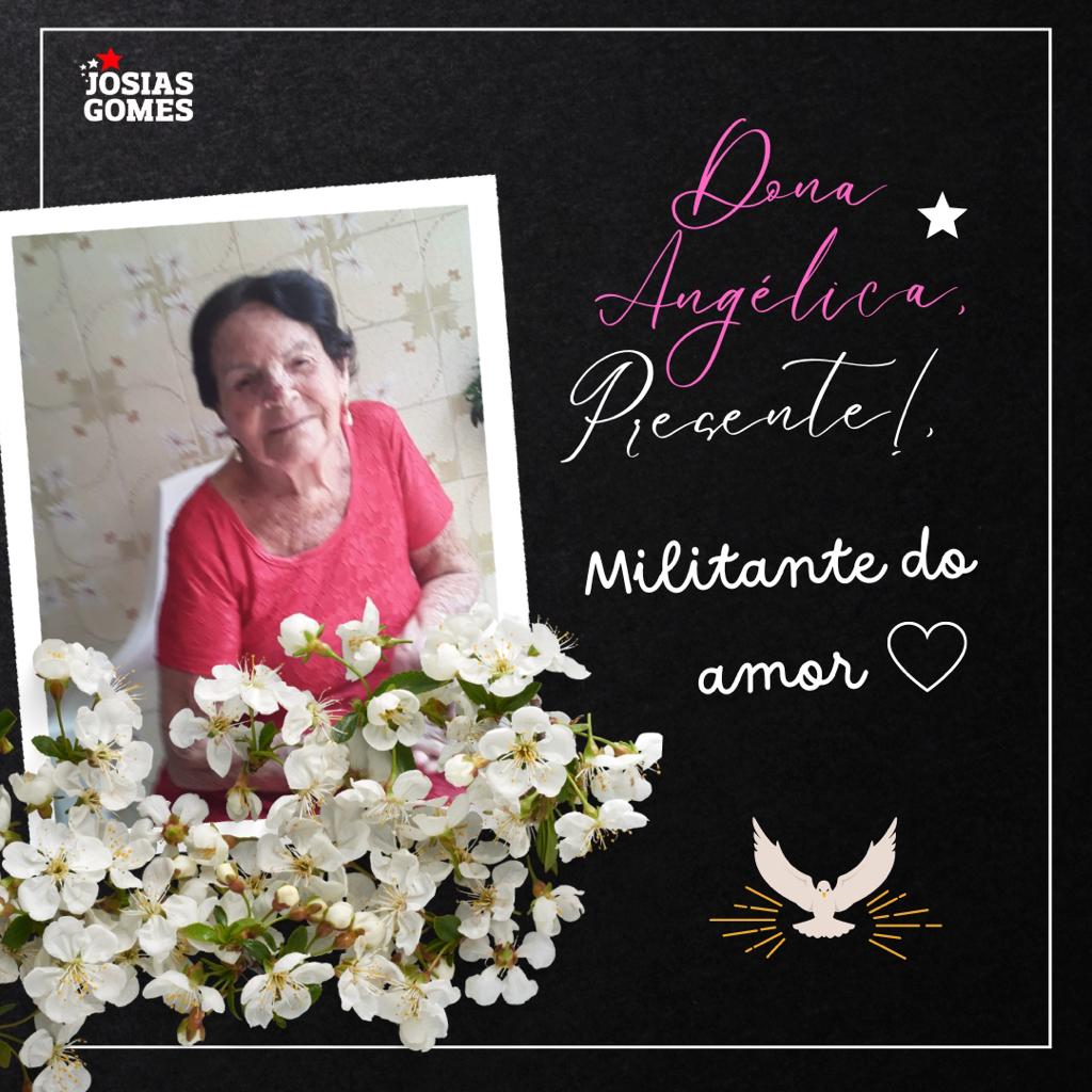 Descanse Em Paz, Querida Dona Angélica. Itabuna De Luto!