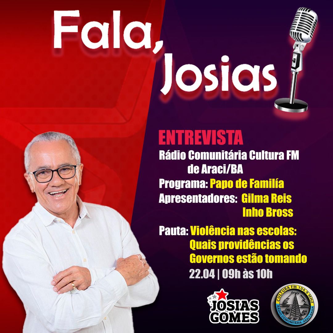Entrevista Na Rádio Comunitária Cultura FM De Araci