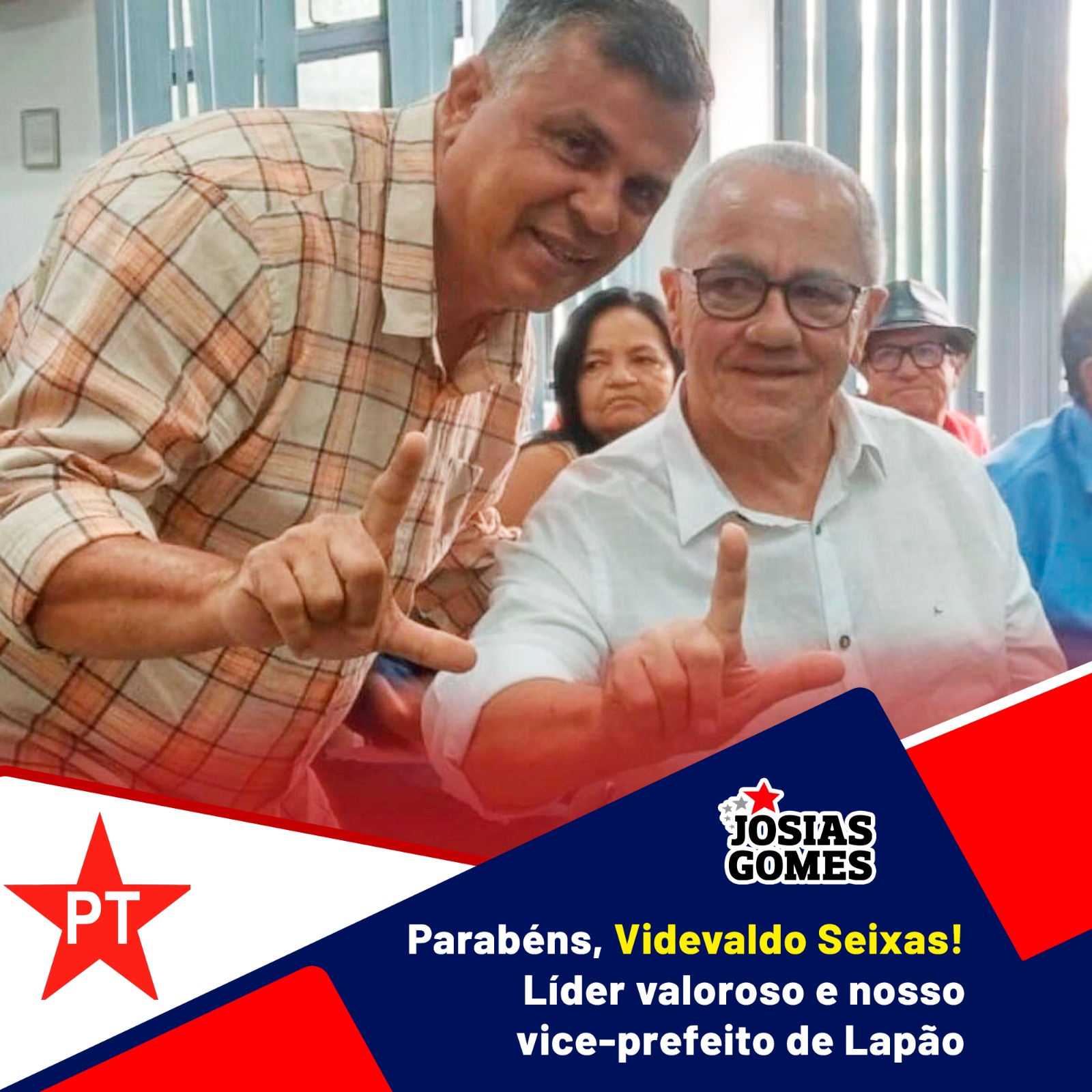 Feliz Aniversário, Vice-prefeito Videvaldo Seixas!