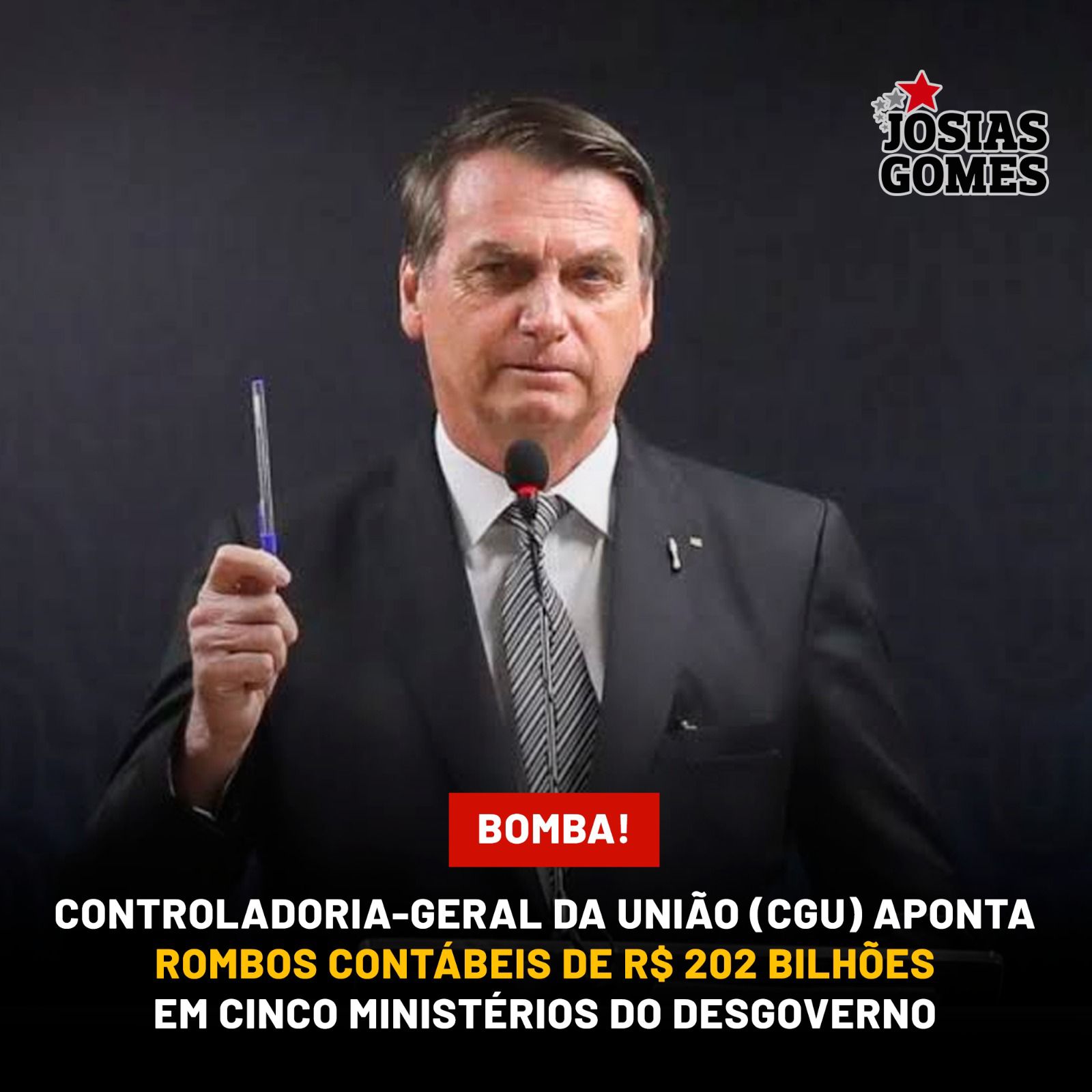 Desgoverno Bolsonaro Provoca Rombo De R$ 202 Bilhões