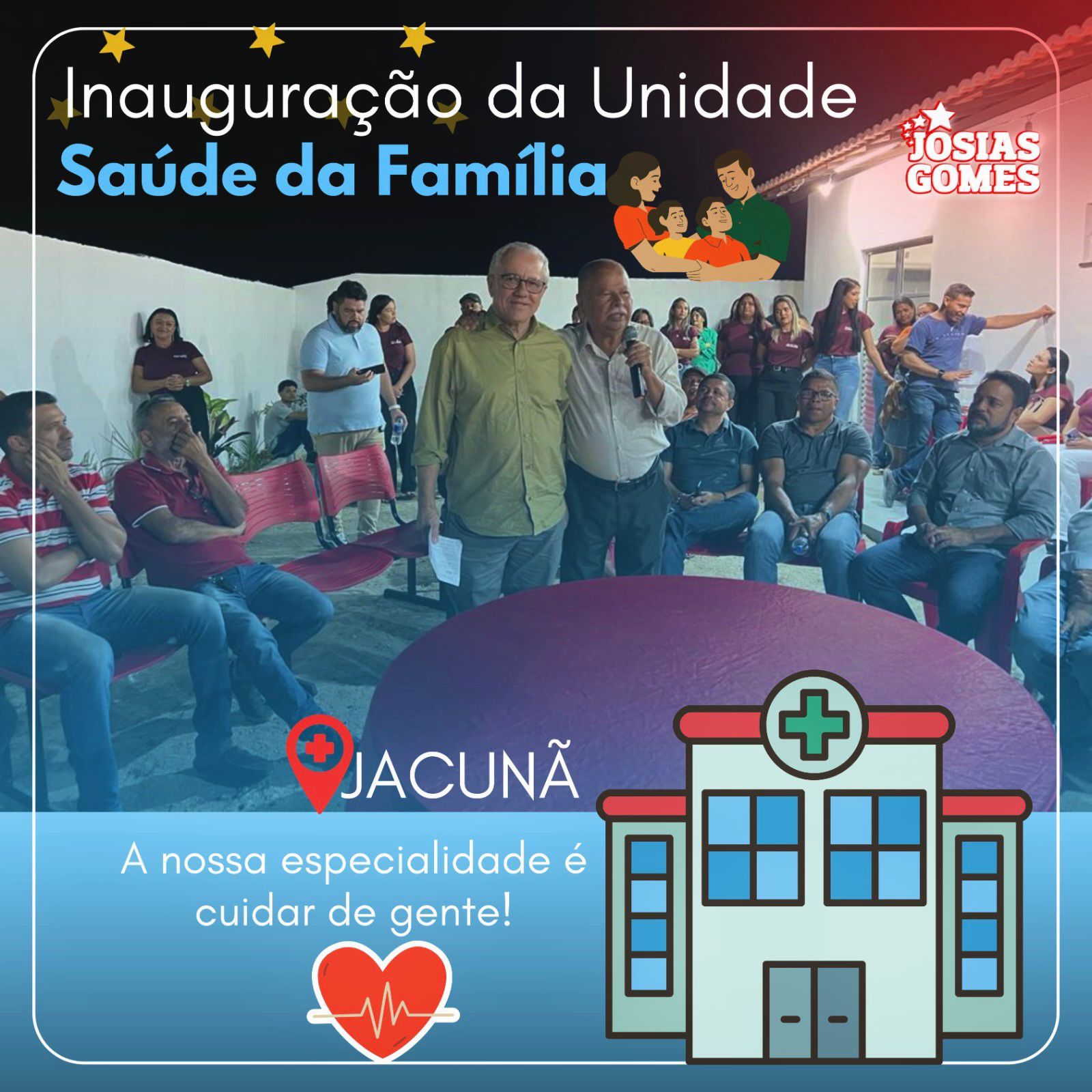 Unidade De Saúde Da Família De Jacunã. Mais Saúde Para O Povo De Jaguarari