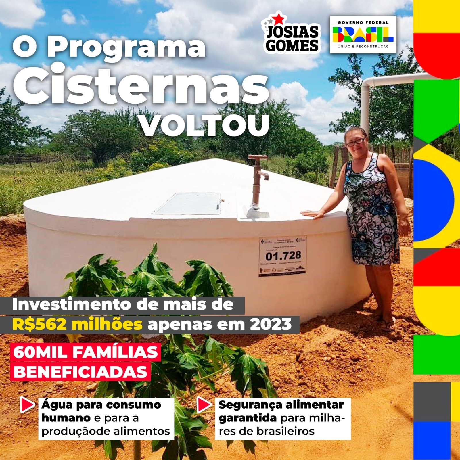 Lula Retomou O Programa Cisternas