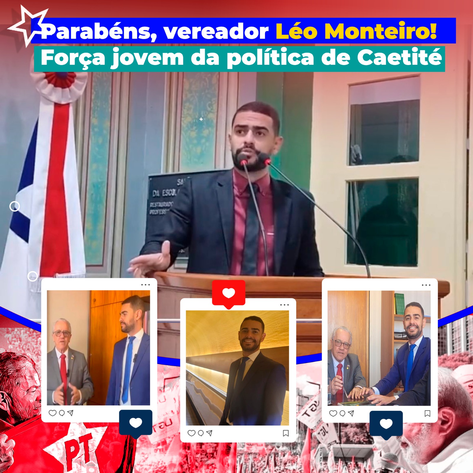Feliz Aniversário, Vereador Léo Monteiro!