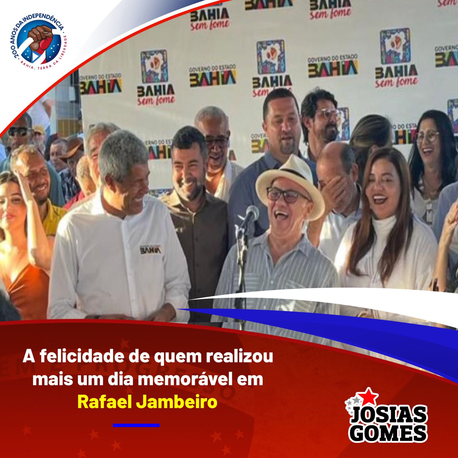Dia Memorável Em Rafael Jambeiro! Realizamos Diversas Entregas à Nossa Gente
