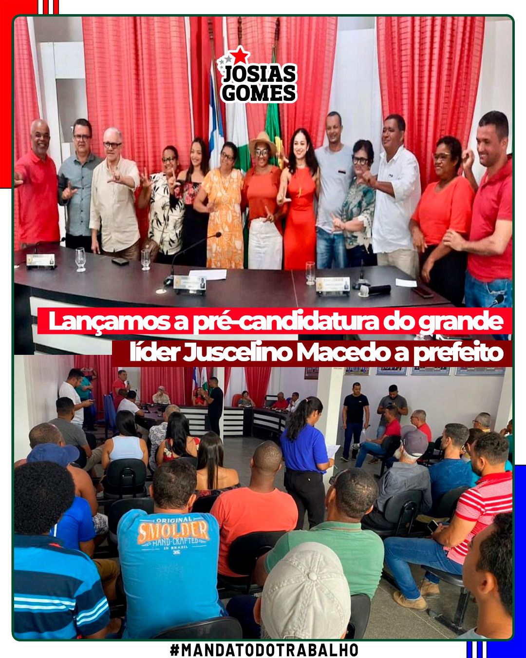 Lançamento Da Pré-candidatura De Juscelino Macedo A Prefeito De Tancredo Neves