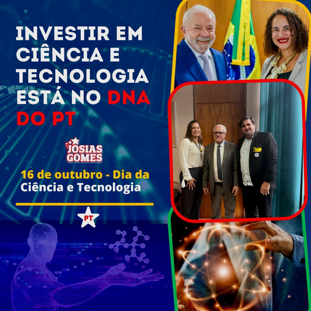 Viva A Ciência E Tecnologia Do Brasil.