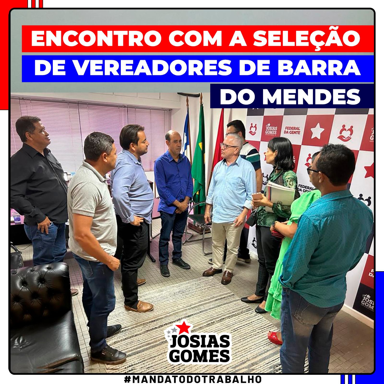 Reunião Com Vereadoras E Vereadores De Barra Do Mendes