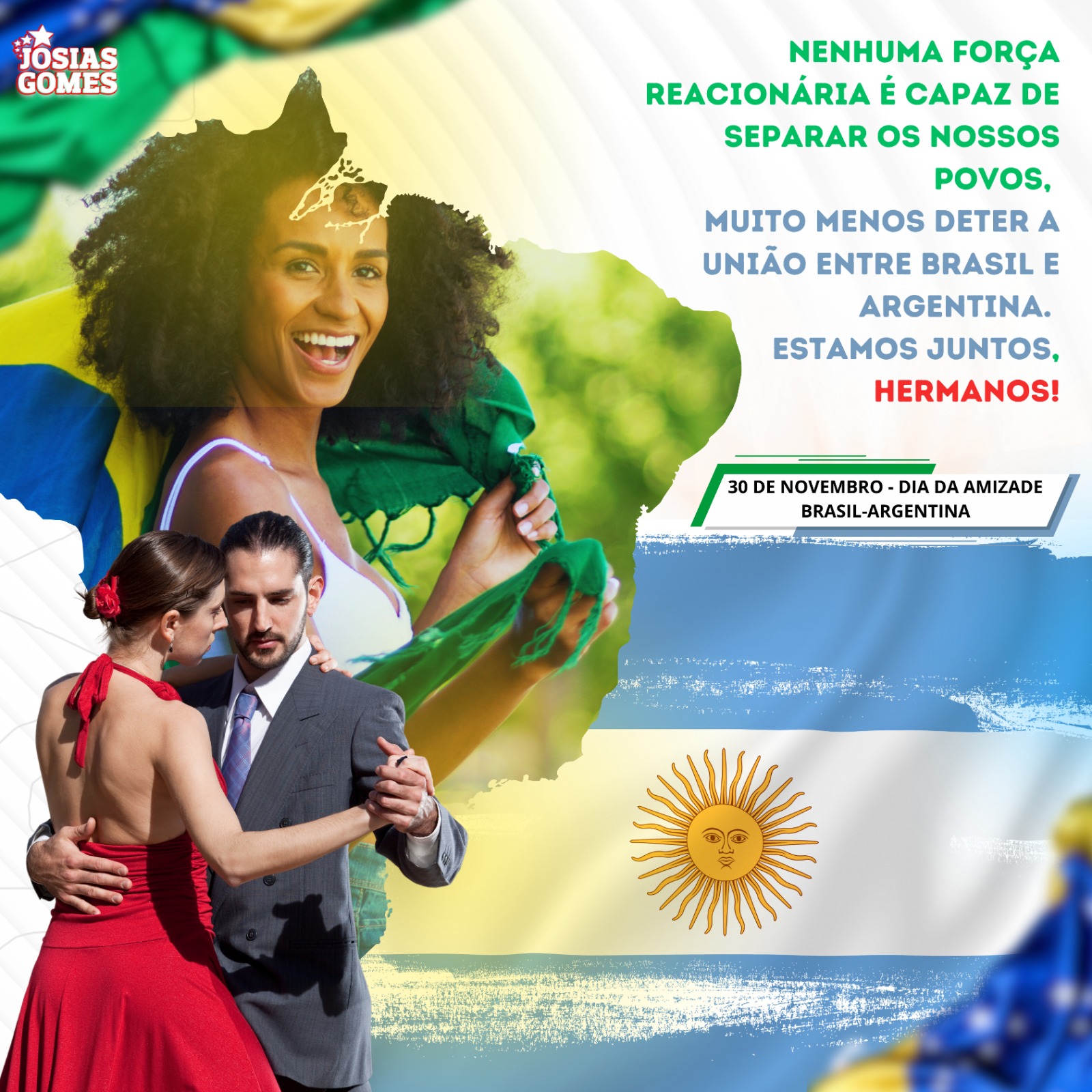 30 De Novembro – Dia Da Amizade Brasil E Argentina