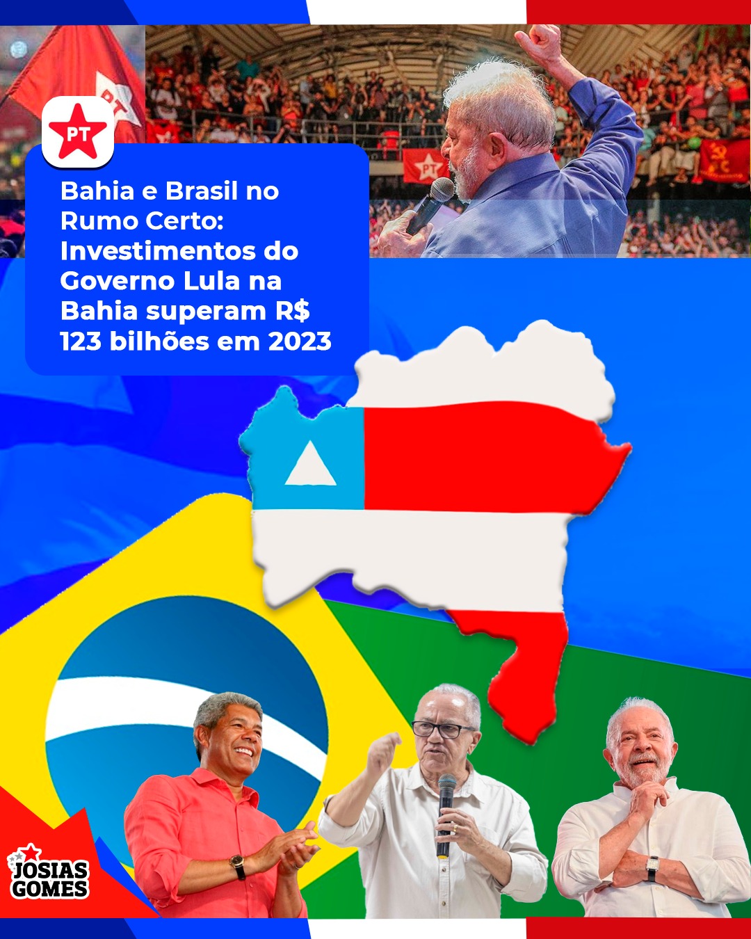 Governo Lula Investiu R$ 123 Bilhões Na Bahia Em 2023