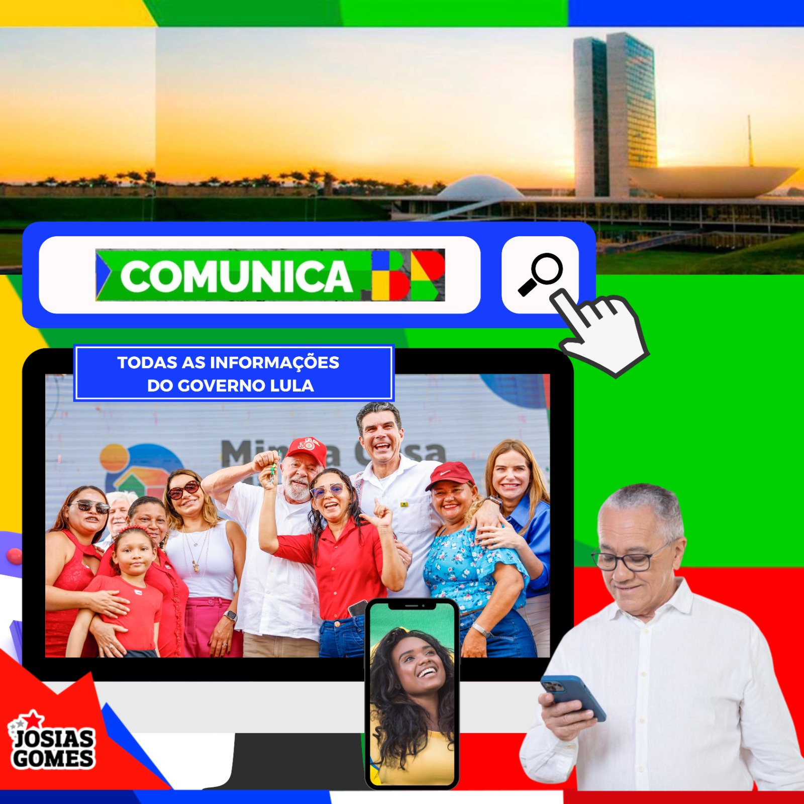Governo Lula Lançou O COMUNICABR, Aqui Você Encontra Todas As Ações Do Governo Nos Estados E Cidades Brasileiras