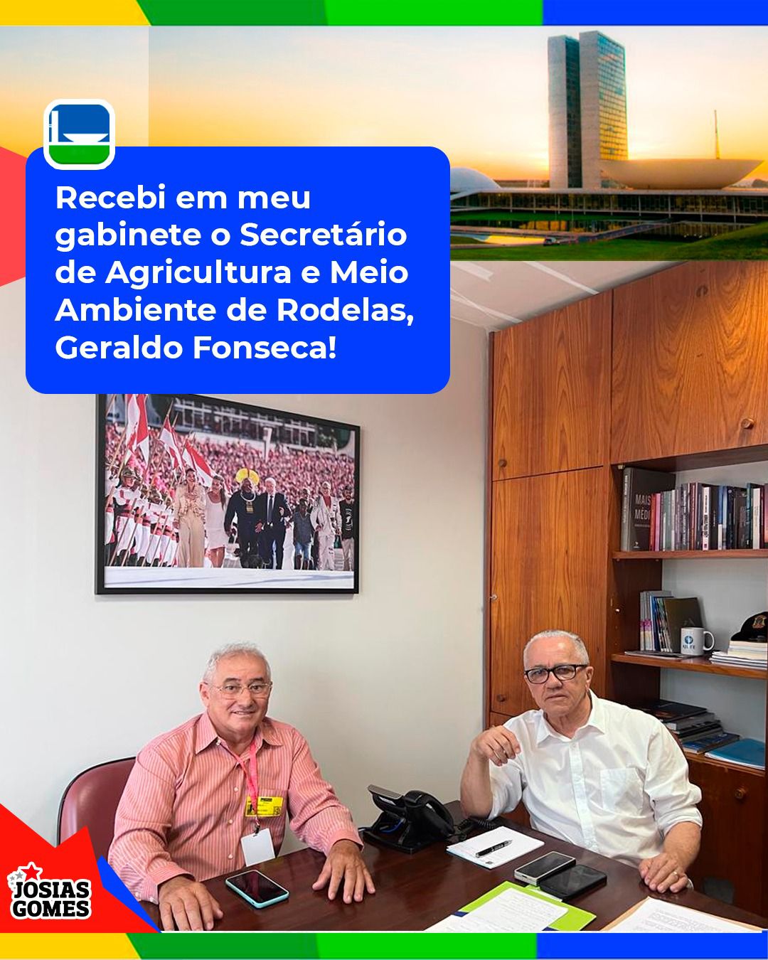 Reunião Com O Sec. De Agricultura De Rodelas, Geraldo Fonseca Para Tratarmos Do Sistema Itaparica