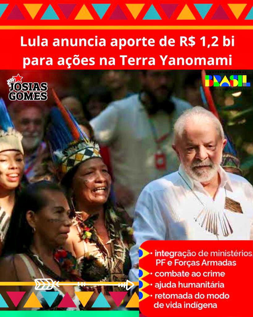Lula Cria Casa Do Governo Permanente Para Cuidar Dos Yanomamis