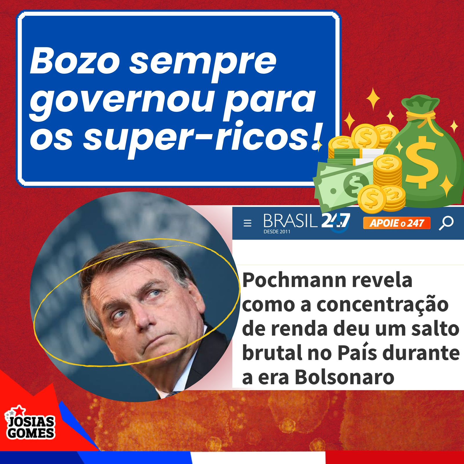Bolsonaro Aumentou A Concentração De Renda No Brasil E Beneficiou Apenas Os Super-ricos!