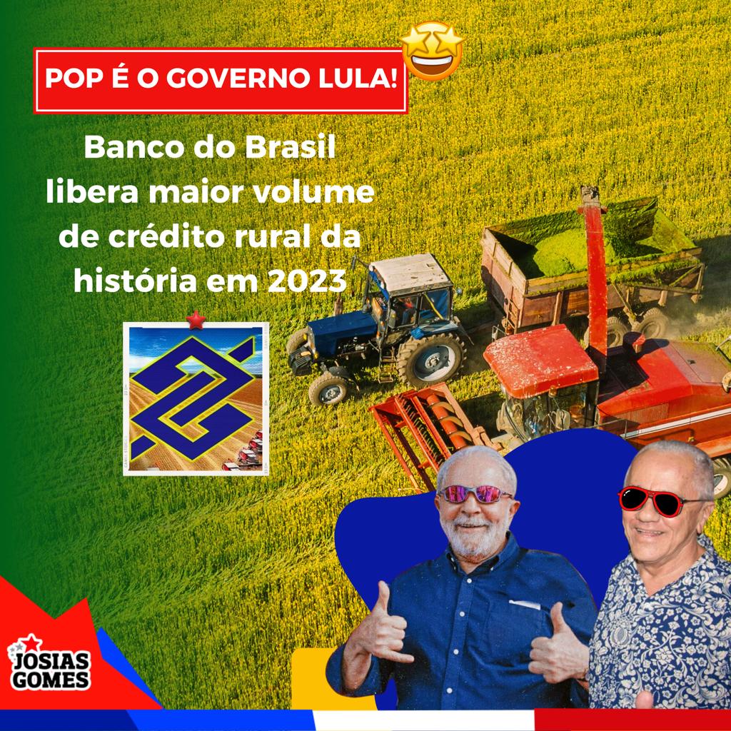Governo Lula Libera Maior Volume De Crédito Rural Da História Para O Agronegócio