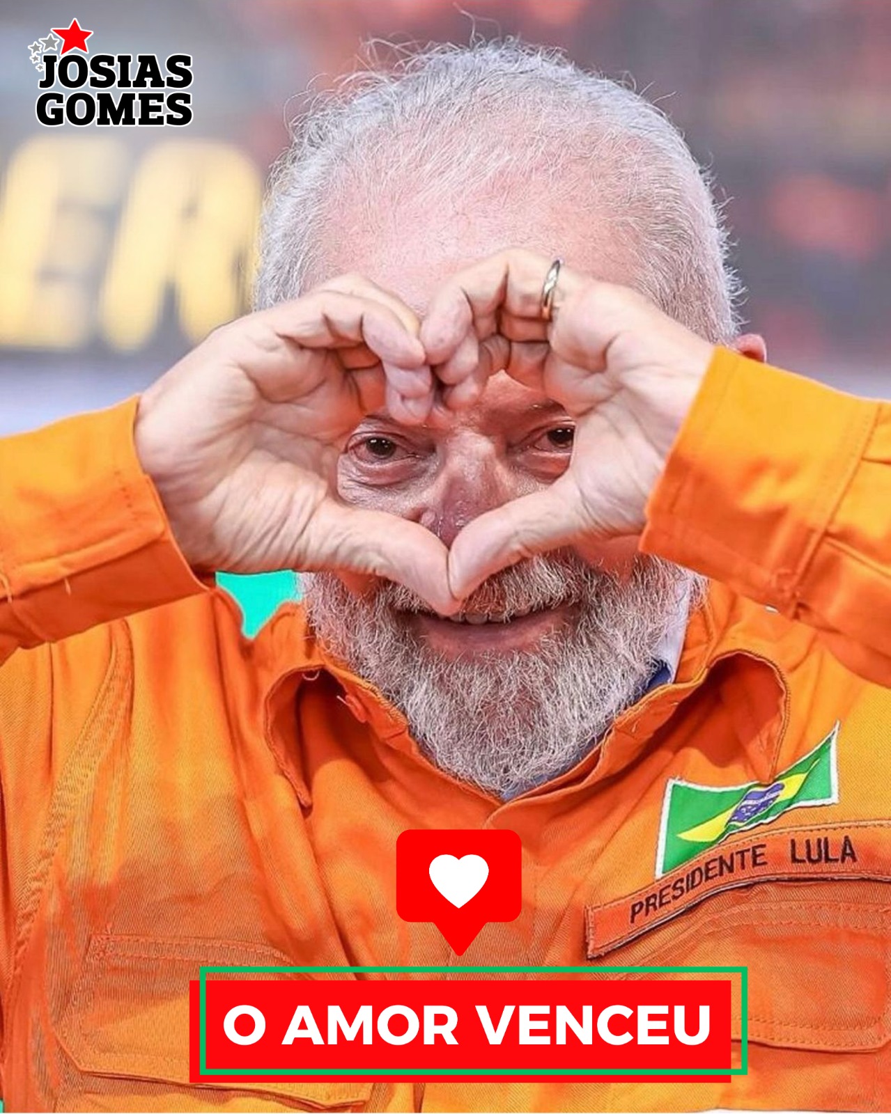 Lula Ama O Povo Brasileiro!